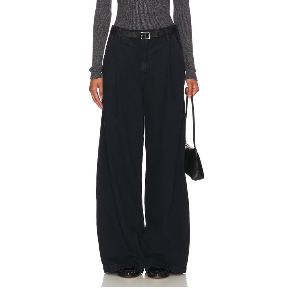 Agolde Black Flare & Wide Leg Jeans